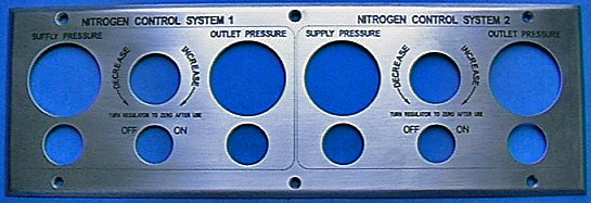 medical gases wall plate
